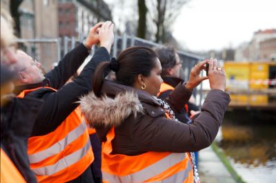 Officiële start parkeergarage Boerenwetering in Amsterdam