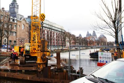 Officiële start parkeergarage Boerenwetering in Amsterdam