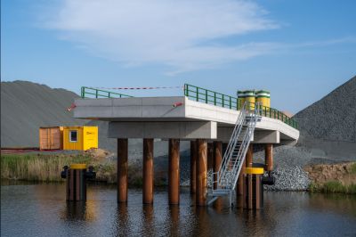 Laad-/lossteiger voor Bontrup