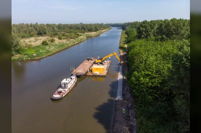 Vervanging oeverbescherming Hoge Vaart