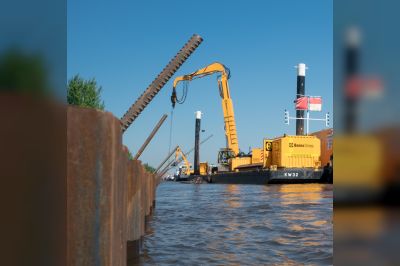 Oeververvanging Eemskanaal Groningen