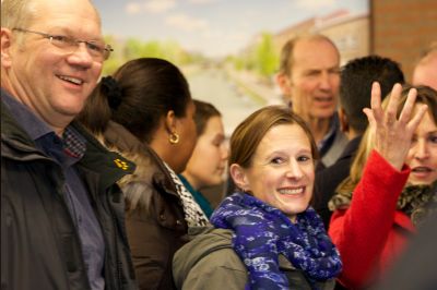 Officiële start parkeergarage Boerenwetering in Amsterdam