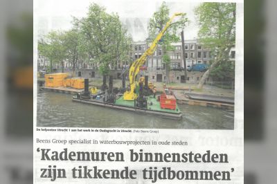 Kademuren binnensteden zijn tikkende tijdbommen