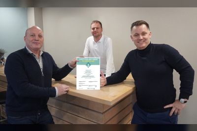 Gecertificeerd voor niveau 3 op de Veiligheidsladder!