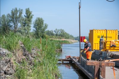 Vervanging oeverbescherming Hoge Vaart