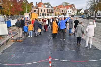 Startsein vervangen kademuren en sluisdeuren Kolksluis van Spaarndam
