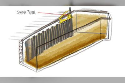 Startsein vervangen kademuren en sluisdeuren Kolksluis van Spaarndam