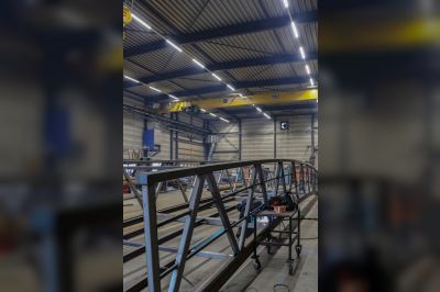 Nieuwe loopbrug Meppel
