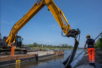Vervanging oeverbescherming Hoge Vaart