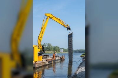 Vervanging oeverbescherming Hoge Vaart
