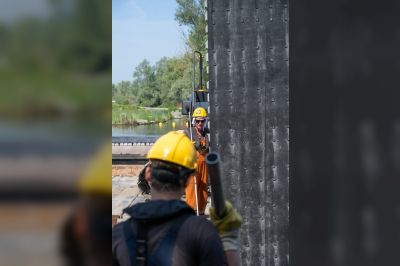 Vervanging oeverbescherming Hoge Vaart