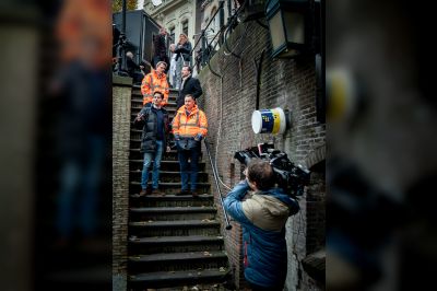 Vernieuwing lage walmuren Oudegracht Utrecht