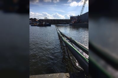 Aanbrengen zinkerleiding Ertshaven