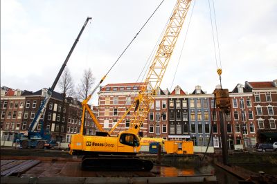 Officiële start parkeergarage Boerenwetering in Amsterdam