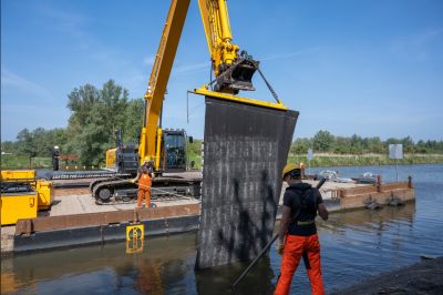 Vervanging oeverbescherming Hoge Vaart