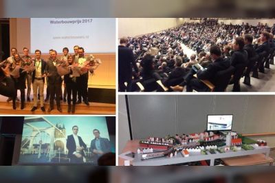 Gooswijn Visscher één van de prijswinnaars bij Waterbouwprijs 2017