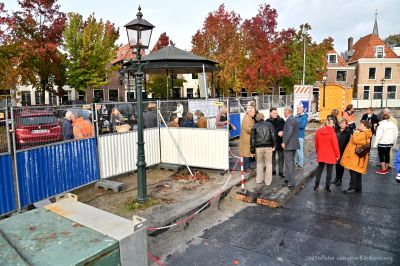 Startsein vervangen kademuren en sluisdeuren Kolksluis van Spaarndam