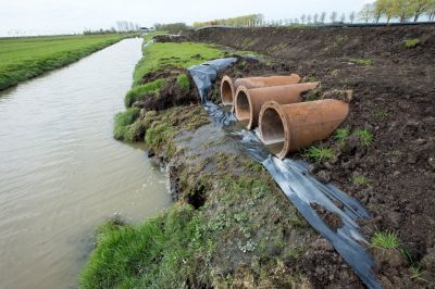 Slibdepots in de Beemster en Wijdewormer Polder