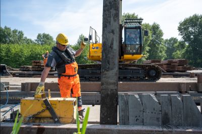 Vervanging oeverbescherming Hoge Vaart