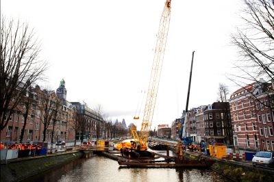Officiële start parkeergarage Boerenwetering in Amsterdam