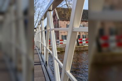 Nieuwe loopbrug Meppel