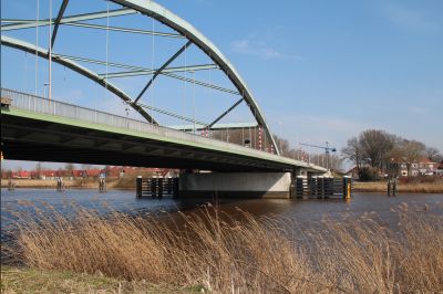 Vervanging geleidewerken Zwartewaterbrug