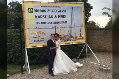 Beens Groep feliciteert Karst-Jan en Heidi Beens