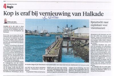 IJmuider Courant merkt bij project Halkade Beens Groep op