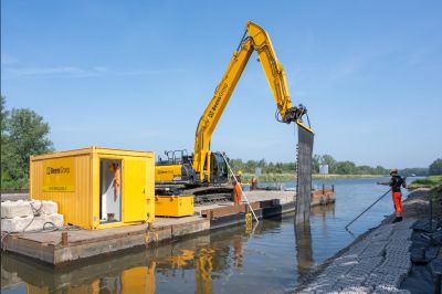 Vervanging oeverbescherming Hoge Vaart