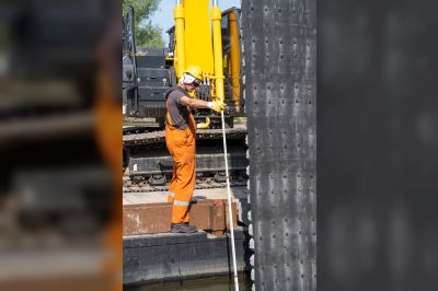 Vervanging oeverbescherming Hoge Vaart