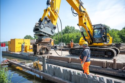 Vervanging oeverbescherming Hoge Vaart