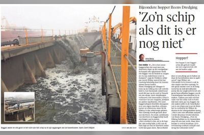 NHD over onze hopper: ‘Zo’n schip als dit is er nog niet’