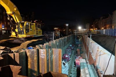 Gezellige borrel voor bewoners Wolwevershaven