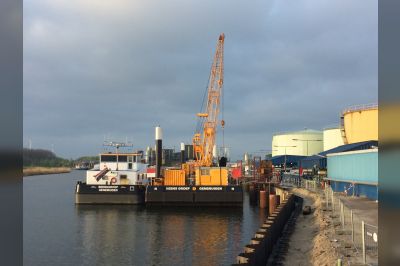 Vervangen kade olieterminal VARO Energy