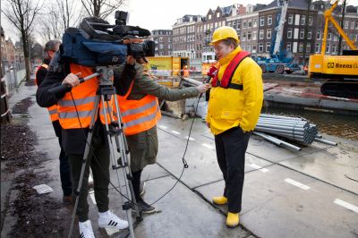 Officiële start parkeergarage Boerenwetering in Amsterdam
