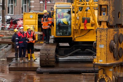 Officiële start parkeergarage Boerenwetering in Amsterdam