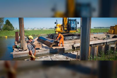 Vervangen 12,5 km oever langs Schagerkoggekanaal