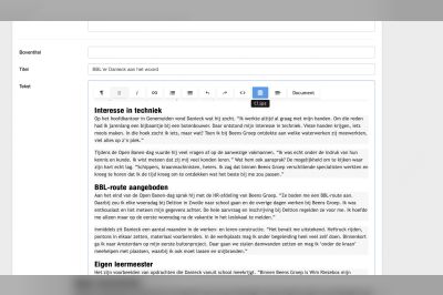 BBL'er Danieck aan het woord