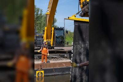 Vervanging oeverbescherming Hoge Vaart
