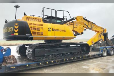 Nieuwe funderingsmachine