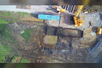 Realisatie damwandconstructie voor sluizen Junne en Mariënberg in de Vecht