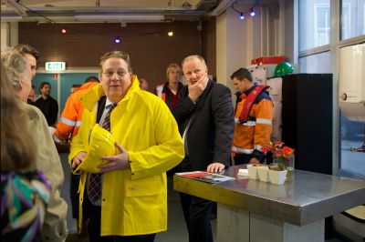 Officiële start parkeergarage Boerenwetering in Amsterdam