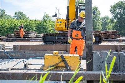 Vervanging oeverbescherming Hoge Vaart