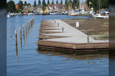 Fraai lijnenspel in Stavoren