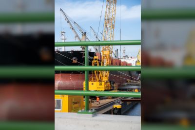 Laad-/lossteiger voor Bontrup