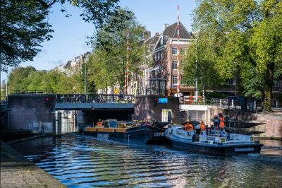 Herstel kademuren Herengracht Amsterdam