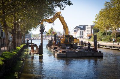 Oeververvanging Delftse Schie