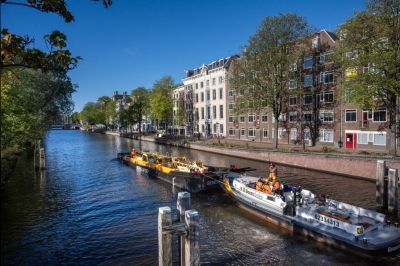 Herstel kademuren Herengracht Amsterdam