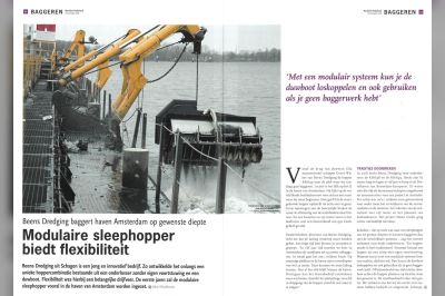 Maritiem Nederland: Modulaire sleephopper biedt flexibiliteit