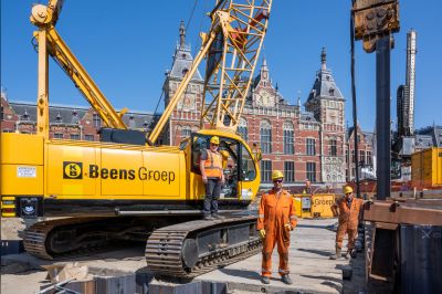 Mijlpaal voor bouw Entree Amsterdam